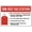 Warning Sign 1, variant on ANSI DANGER Iso-octane Extremely Flammable Sign, 8"x12" Metal Tin Sign, Chemical Safety Warning for Flammable Hazard