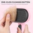 thumbnail image 4 of UYGDUY-Cat Brushes for Indoor Cats, Cat Hair Brush for Shedding, Cat Brush for Long or Short Haired Cats, Cat Grooming Deshedding Brush for Dog Kitten Horse Massage Removes Loose Fur, 4 of 4