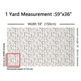 thumbnail image 3 of Feelyou Watercolor Floral Fabric by the Yard 2 Yards for Kid, Botanical Plant Room Decor Fabric by the Yard, Farmhouse Rustic Fabric for Sewing, Lightweight Room Decor, 3 of 6