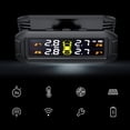 thumbnail image 3 of Sistema de monitorización de la neumáticos: carga Solar, 5 modos de , modo de suspensión automática y despertador, con 4 sensores shamjiam monitor de presión de neumáticos, 3 of 8
