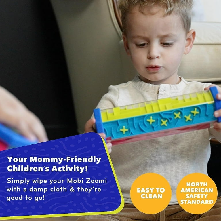 Mobi Zoomi Hexagon Gravity Maze 3D Puzzle Game Sensory Toy for