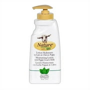 Nature By Canus Lotion Goats Milk Fragrance Free, 11.8 Oz, 2 Pack