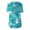 thumbnail image 5 of LiMoi Loose Fitting Short Sleeve Tops for Women Womens Tops Trendy 2025 Printed Tops for Women Casual Plus Size Tops My Reorder List, 5 of 6