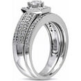 thumbnail image 2 of Everly Women's Diamond Diamond 14k White Gold Bridal Set, 2 of 4