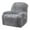 Grey, variant on Gnwei 4 Pieces Geometric Jacquard Plush Recliner Slipcovers Soft Fuzzy Fluffy Sofa Couch Cover Anti-Slip Furniture Protector with Elastic Bottom for Kids Cats Dogs