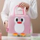 thumbnail image 2 of Portable lunch bag penguin animal thermal lunch box bag cooler bags pink, 2 of 5