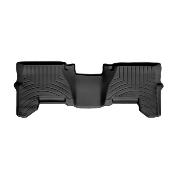 WeatherTech Custom Fit FloorLiners compatible with Nissan Pathfinder, Xterra - 2nd Row, Black