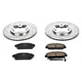 thumbnail image 3 of PowerStop Front Z23 Evolution Sport Carbon-Fiber Ceramic Brake Pad and Drilled & Slotted Rotor Kit Fits: HONDA Select Models K3164, 3 of 10