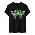 thumbnail image 5 of KIHOUT T-shirts de la Saint-Patrick pour Hommes, T-shirts à Manches Courtes d'Été pour Hommes, Imprimé Graphique Vert, Col Rond, en Liquidation, Taille P-2TG, 5 of 5