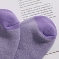 thumbnail image 3 of Penkiiy High Socks for Women Women's Outdoor Ski Socks In Autumn And Winter, Thickened Towel Bottom Warm Stockings, Climbing Stockings And Socks Purple Socks, 3 of 5