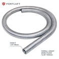 thumbnail image 2 of FORTLUFT Galvanized Exhaust Flex Tube 1.50''x72.00''/38x1830mm, 2 of 2