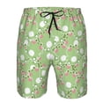 thumbnail image 3 of Goofa Cute Frog2 Printed Mens Swim Trunks Summer Quick Dry Short Beach Swimwear Bathing Suits-, 3 of 9