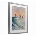 thumbnail image 2 of Stupell Industries Coastal Group of Surfers at Sunset Gray Framed Print Under Glass, 13 x 16, by The Prints Vibe, 2 of 8