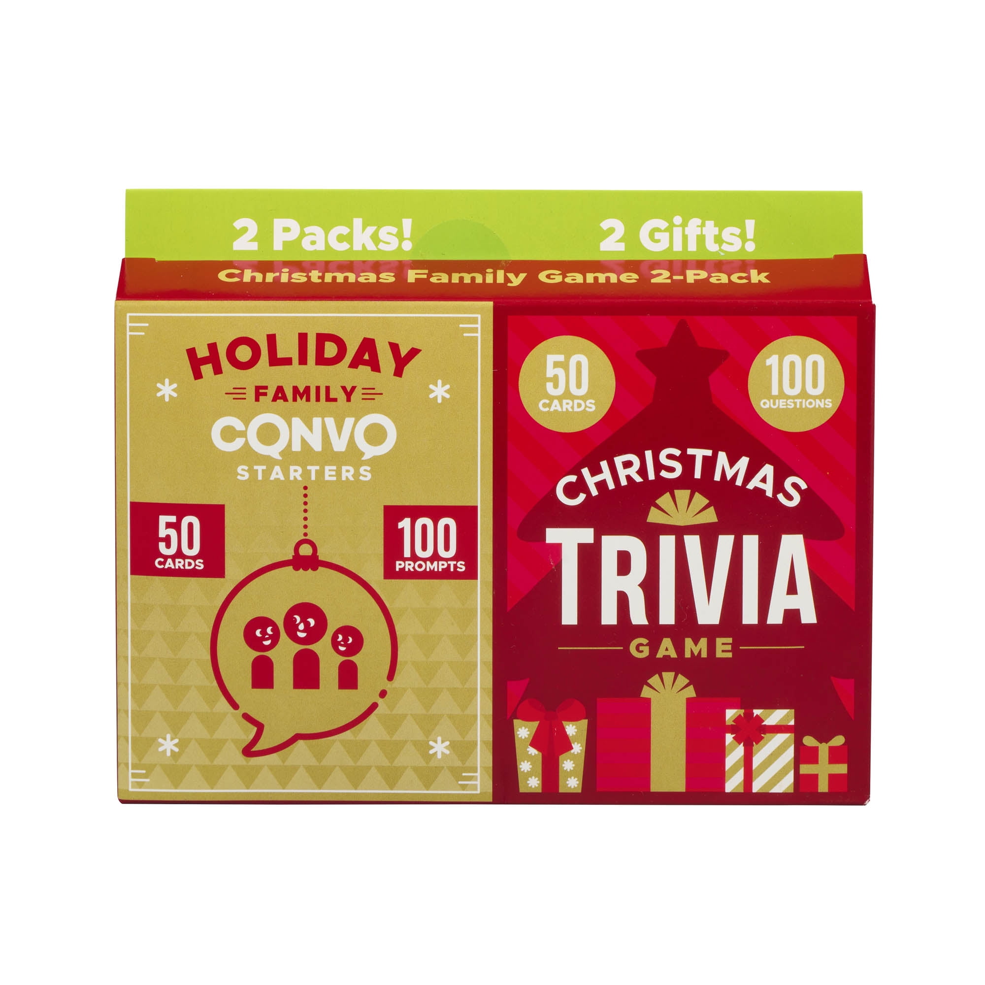 Chuckle & Roar Holiday Family Convo & Christmas Trivia Games by Buffalo Games