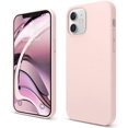 thumbnail image 1 of Étui en Silicone Liquide Compatible avec iPhone 12 et Compatible avec iPhone 12 Pro 6.1 Pouces [Rose Adorable] - Protection Complète (Protection Écran & Caméra), 1 of 8