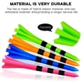 thumbnail image 4 of 100 PCS Golf Tees 83mm Long Lasting, 4 Prongs Golf Tees, 4 of 5