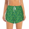 thumbnail image 2 of KLL Tennis Rockets And Balls Pattern Shorts Women,Athletic Shorts High Waisted Running Shorts Pocket Sporty Short Gym Elastic Workout Shorts-XX-Large, 2 of 7