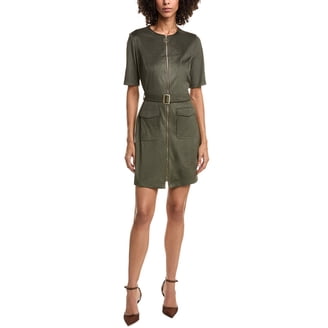 adidas womens Ultimate365 Mini Dress, L, Black