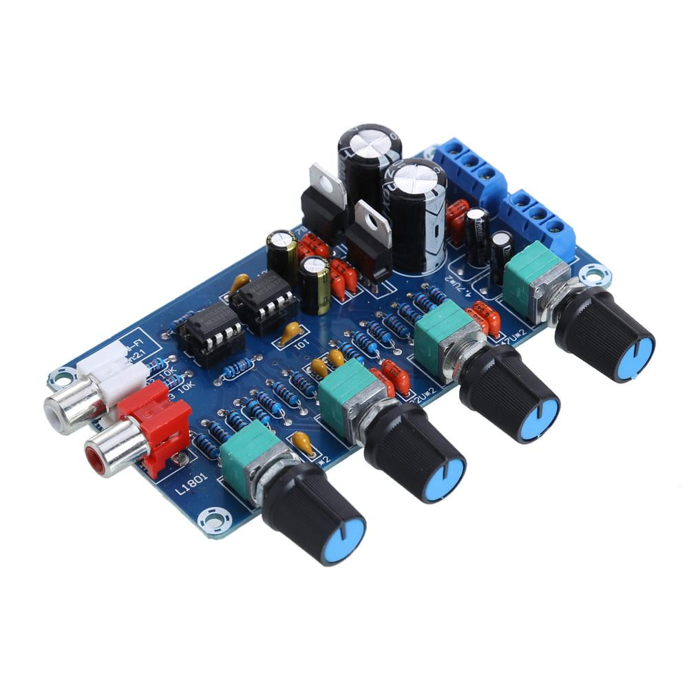 HIFI Amplifier Preamplifier Volume Tone EQ Control Board DIY Module NE5532 