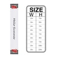 thumbnail image 6 of Table Runner Dresser Scarves 108 Inch Long, Summer Fruit Watercolor Watermelon Linen Dining Table Runners Black and White Buffalo Checker Tabletop Scarf for Wedding Holiday Party Kitchen, 6 of 7