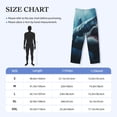 thumbnail image 2 of Salouo 3D Realistic Shark Print Pajama Pants for Men, Lounge Pants Elastic Waistband Casual Men's sleepwear Loungewear Sleep Pajama Pant -Medium, 2 of 7