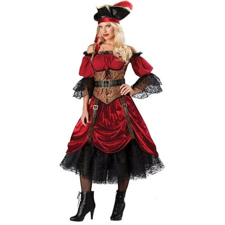 Swashbucklin Scarlet GB Adult Halloween Costume