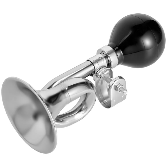 Vintage Bike Bell - Classic Metal Bell for Cruiser and City Bikes, Retro Bike Horn for Kids and Adults, Bugle Horn, Loud Clear Sound