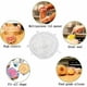 thumbnail image 3 of Juego de 6 tapas de silicona de grado alimenticio para cuencos redondos, tapas de plástico selladas para refrigerador y microondas, 3 of 5