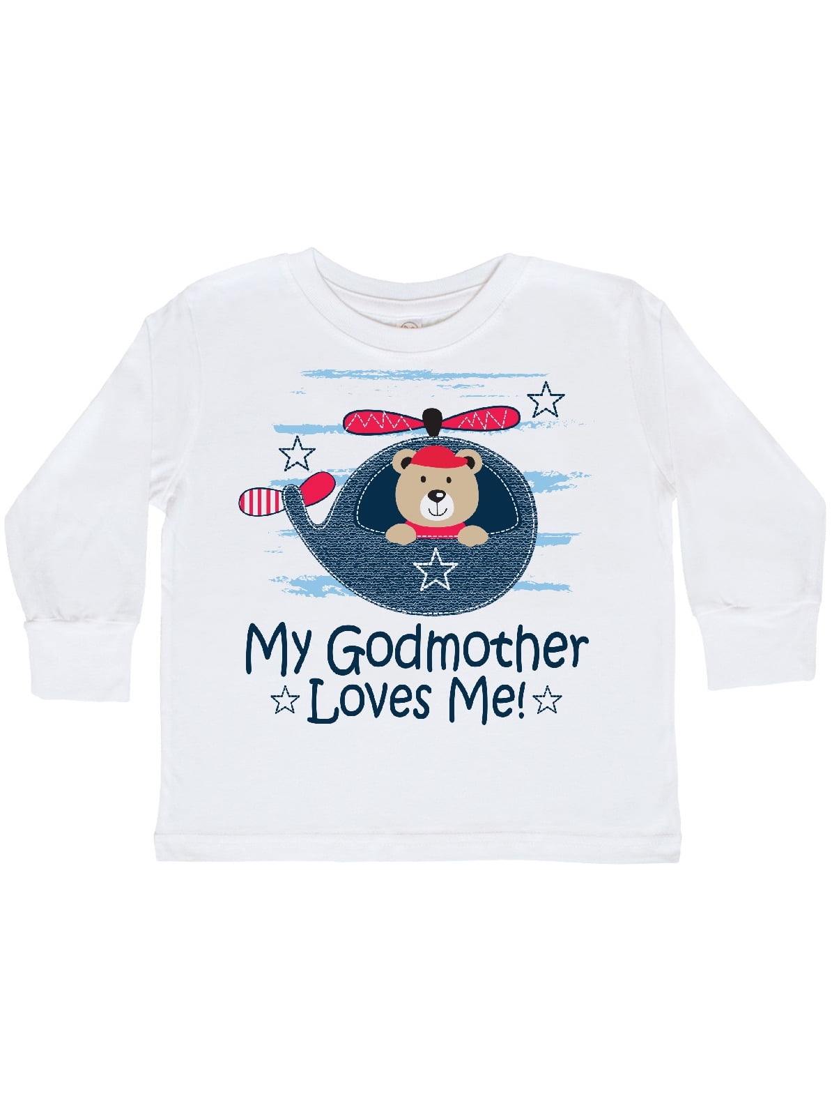 inktastic My Godmother Loves Me Toddler T-Shirt