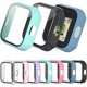 thumbnail image 1 of wonima44 Compatible with Sync UP Kids Watch 2 Screen Protector, 2Pack Hard PC and Tempered Glass Case Cover for T-Mobile SyncUP Watch, Anti-Scratch and Touch Sensitive (2Clear), 1 of 1