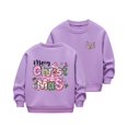 thumbnail image 2 of Cowsor Chandails en Molleton pour Filles Enfants Mignon Graphique Col Rond Chandail Tops Xmas Manches Longues Chemises de Vacances, 2 of 7