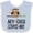 Blue and White, variant on Inktastic My Gigi Loves Me Girl Owl Girls Baby Bib
