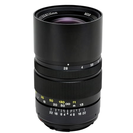 Oshiro 135mm f/2.8 LD UNC AL Telephoto Full Frame Prime Lens for Canon EOS 80D, 70D, 60D, 60Da, 50D, 1Ds, 7D, 6D, 5D, 5DS, Rebel T6s, T6i, T6, T5i, T5, T4i, T3i, T3, T2i and SL1 Digital SLR