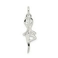 thumbnail image 4 of FB Jewels Sterling Silver Polished Ballerina Pendant, 4 of 4