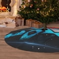 thumbnail image 6 of Lsque Geometry Dash Print Christmas Tree Skirt, Tree Skirt with Ties or Velcro, Perfect for Holiday Decorations, Halloween, and New Year-30", 6 of 7