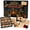 Christmas Detective Case, variant on escape room advent calendar, 24-Day Christmas Mystery Puzzle Game with 6 Story Themes, Daily Clue-Solving Countdown Adventure for Family, Teens and Adults