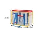 thumbnail image 3 of Bolso transparente jinwen Playa Moda PVC Organizador Hombro Azul, 3 of 7