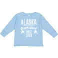 thumbnail image 3 of Inktastic Alaska Awesome Since 1959 Boys or Girls Long Sleeve Toddler T-Shirt, 3 of 5