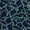 Whisper Outline Floral Dark Navy, variant on Time and Tru Women's Mini Dress with Puff Sleeves, Sizes XS-XXXL