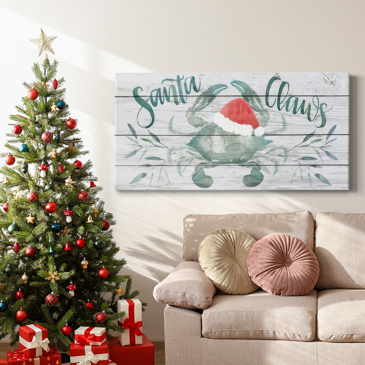 Tis the Seasun Collection D- Gallery Wrapped Canvas