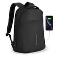 thumbnail image 1 of Mark Ryden Anti Theft Waterproof Backpack With Raincoat Black 15.6 Inch Laptop Bag, 1 of 8