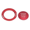 thumbnail image 1 of Reemplazo rojo del anillo de la cubierta del botón de encendido de la parada del arranque del motor para Honda Civic 10.a generación 2016-2021 Jadeshay A, 1 of 8