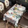 thumbnail image 6 of Pioneer Flower Floral Print Pattern Rectangle Tablecloth 60"x102",Waterproof Polyester Rectangle Table Cloth, Wipeable Spillproof Polyester Tablecloth for Dining, Camping, Indoor and Outdoor, 6 of 6