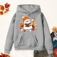 thumbnail image 5 of KPOPLK Baby Hoodie for Boy Girl, Full Zip-up Lightweight Thin Jackets Coat Sweatshirts 0-61 Months(10-11 Years,Grey), 5 of 6