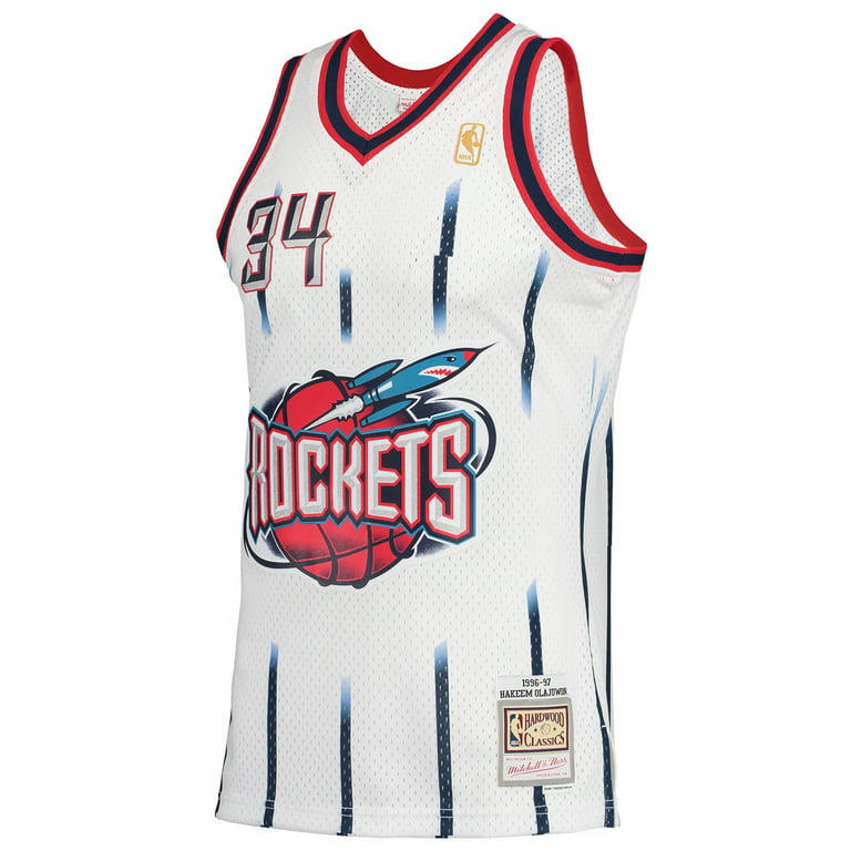 Mitchell & Ness Mens NBA Houston Rockets Swingman Jersey - Clyde