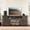 Brown, variant on Uforic Farmhouse TV Stand for 75/80 Inch TV, Rustic Entertainment Center with Power Outlet, Storage Drawers, TV Console for Living Room, White