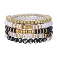 thumbnail image 1 of Taylor Concert Support 1989 Pulsera Con Letra Rosa Arcilla Polimérica Sun Smiley Face SWIFTIE Conjunto Pulseras (Estilo H) [ZJ11767], 1 of 9
