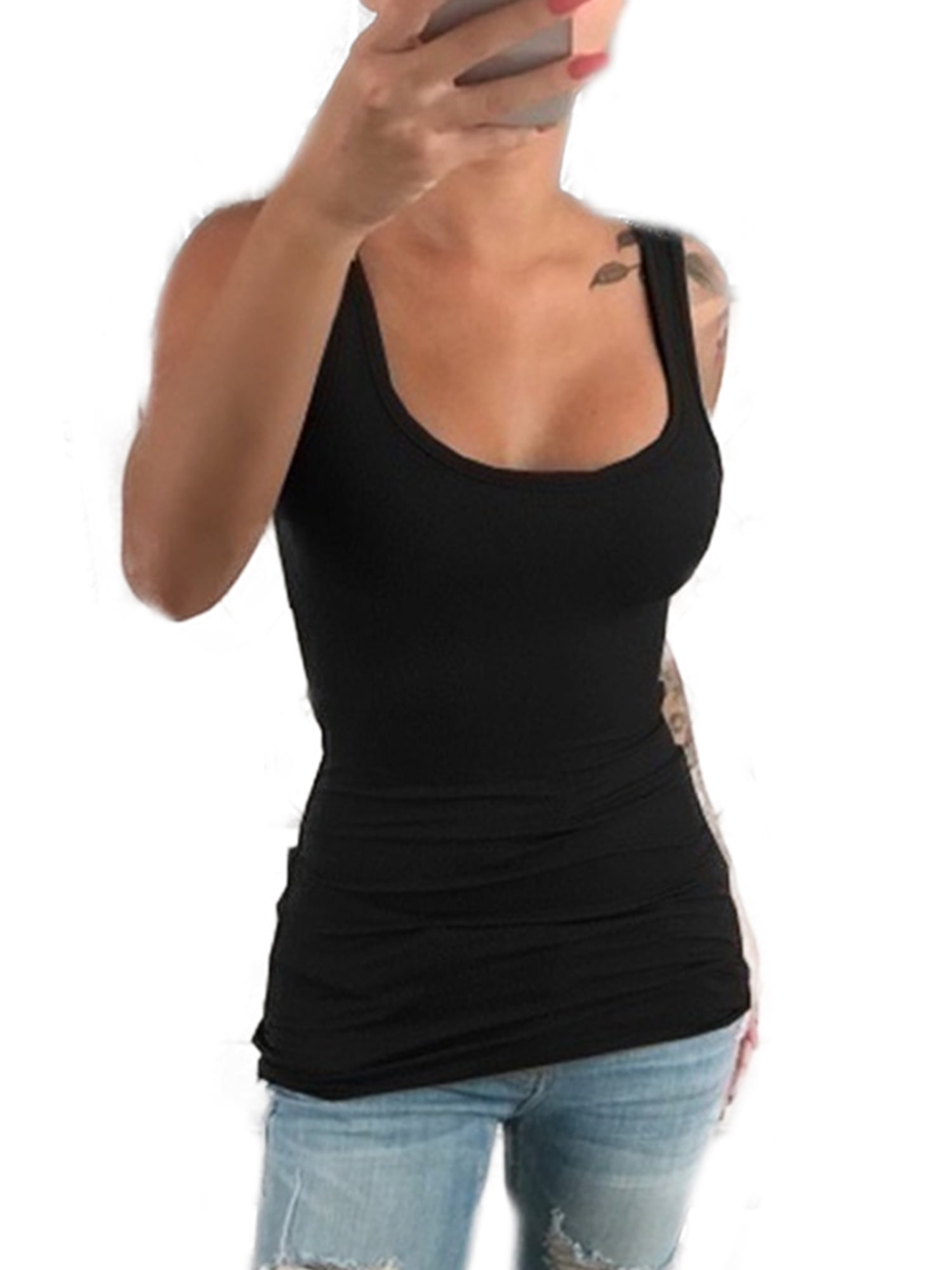 plus size low cut tops