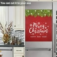 thumbnail image 6 of Coolnut Christmas Snowflake Dishwasher Magnet Cover, Kitchen Refrigerator Cover Decal Decorative Washing Machine Door Panel, 23"x 26", 6 of 6