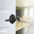 thumbnail image 5 of SCHLAGE F40-BIR-BRK Birmingham Privacy Door Lever Set with The Decorative Brooks, Aged Bronze, 5 of 7